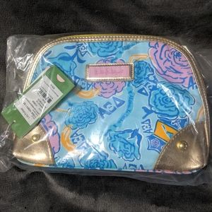 Lilly Pulitzer Zippity-do makeup Alpha Xi Delta
